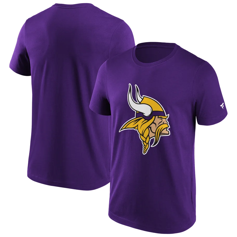 Minnesota Vikings Primary Logo Graphic T-Shirt M