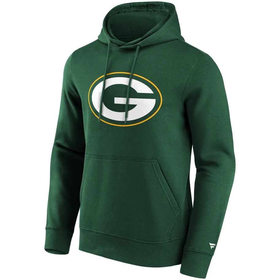 Green Bay Packers Primary Logo Graphic Hoodie v3 L