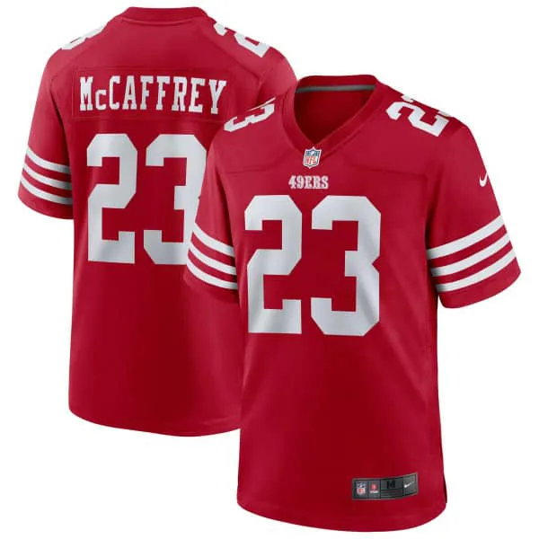 San Francisco 49ers Nike Home Jersey McCaffrey 23 M