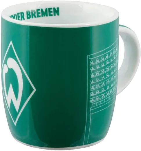 SV Werder Bremen Tasse Raute Flutlicht