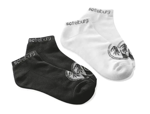 SC Freiburg Sneakersocken 2er-Pack 39-42