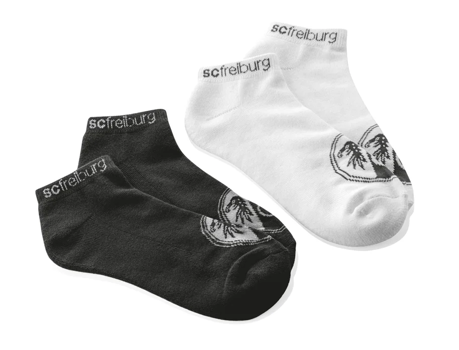 SC Freiburg Sneakersocken 2er-Pack 39-42