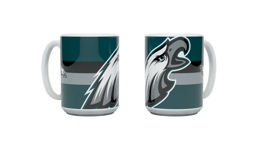 Philadelphia Eagles Tasse "Triple Logo " 