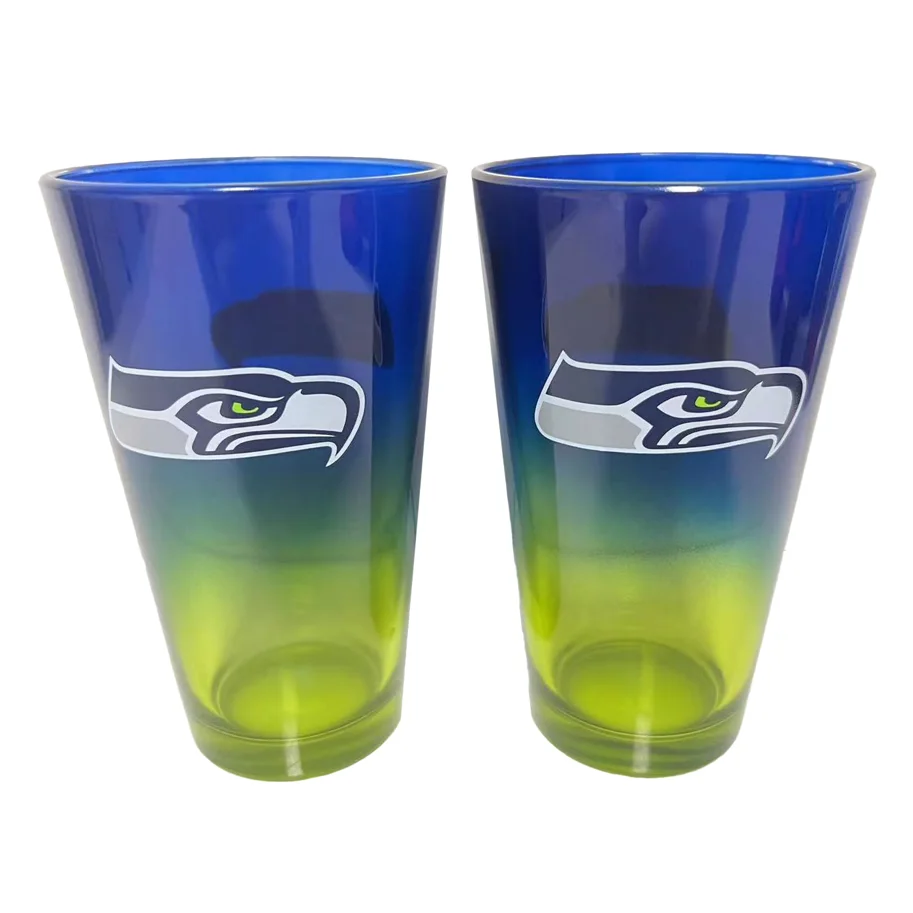 Seattle Seahawks Pint Glass 2er-Set 475ml
