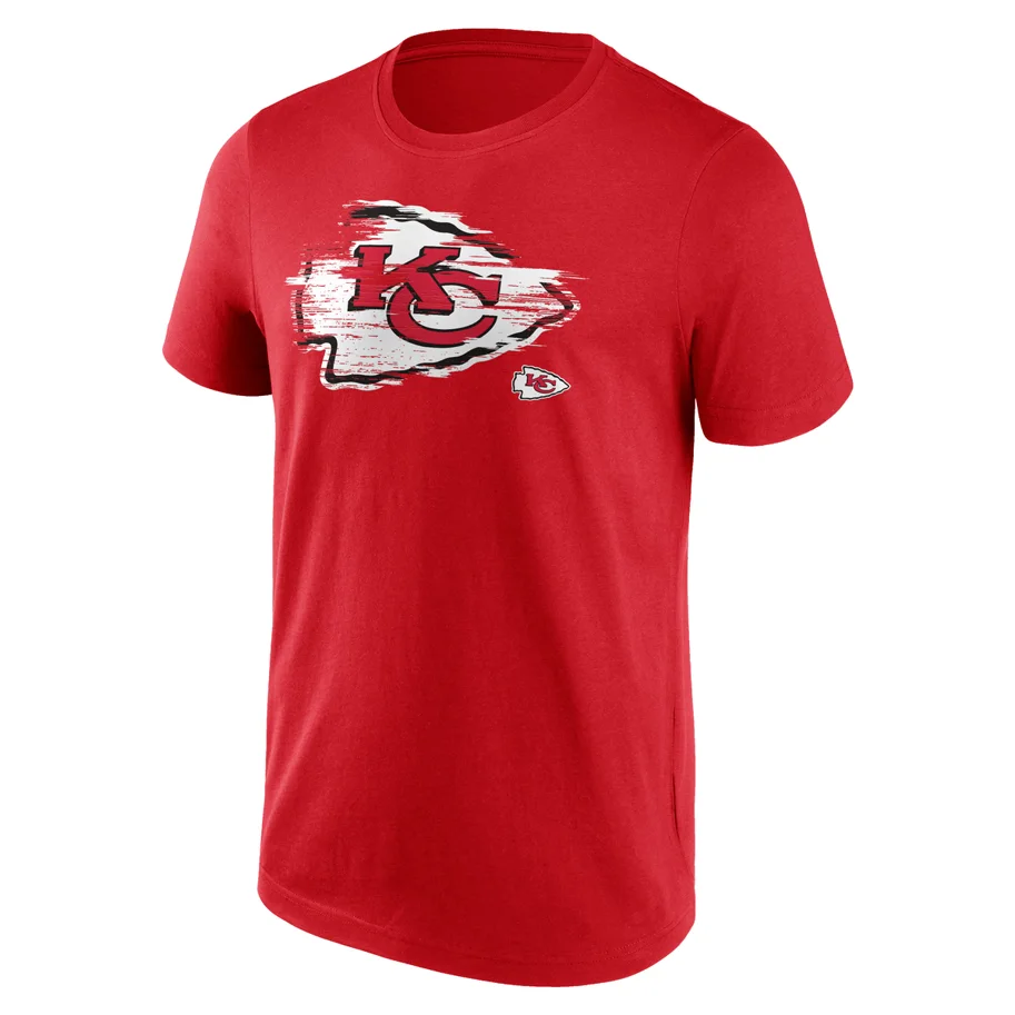 Kansas City Chiefs Worn Logo Graphic T-Shirt  M