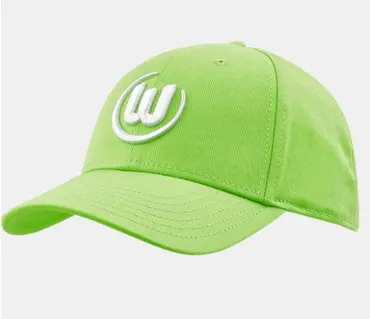 VfL Wolfsburg Cap Logo grün