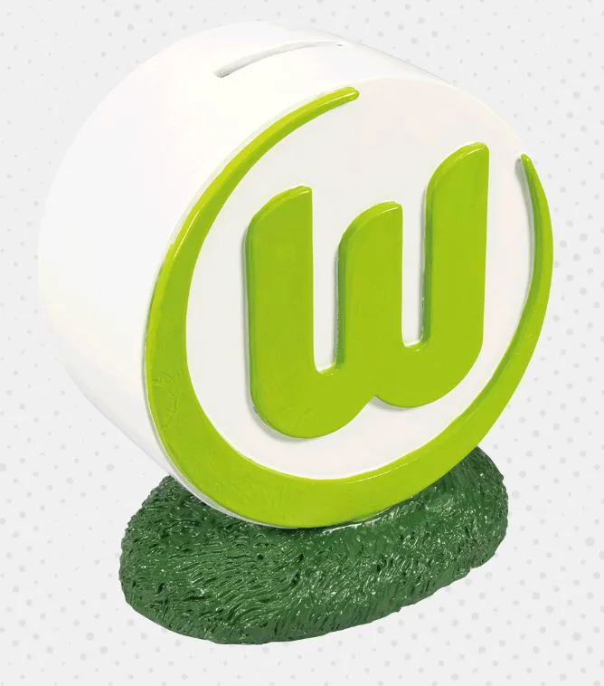 VfL Wolfsburg Spardose Logo 
