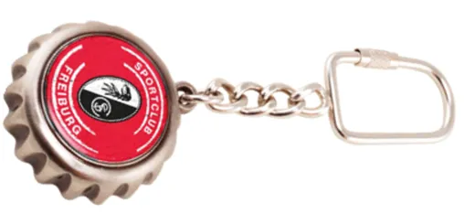 SC Freiburg Schlüsselanhänger "Kronkorken"