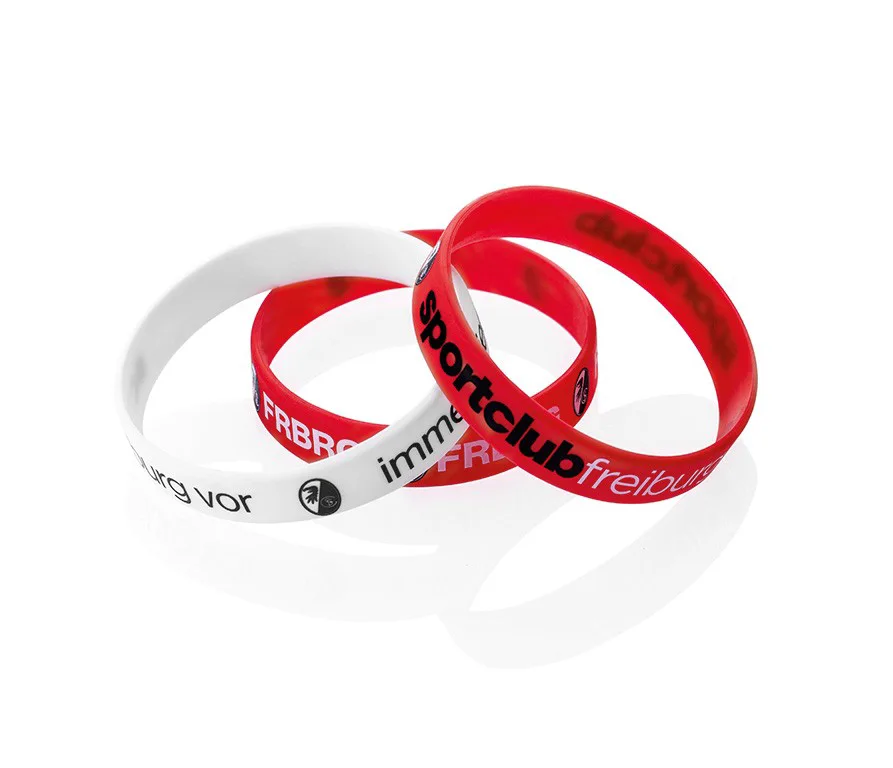 SC Freiburg Silikonarmband 3er Set 