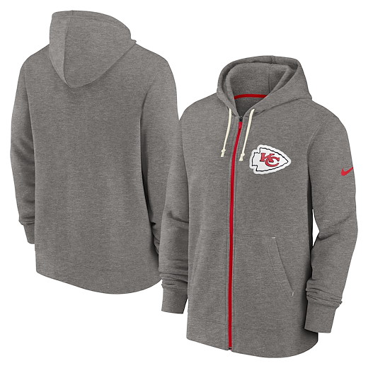 Kansas City Chiefs FZ Historic Lifestyle Hoodie M