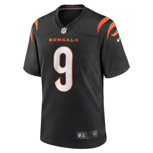 Cincinnati Bengals Nike Home Game Jersey Burrow 9 3XL