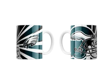 Philadelphia Eagles Jumbo-Tasse „Helmet“ 450ml 450ml