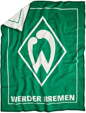 SV Werder Bremen Veloursdecke Raute  150x200cm