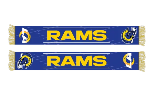 Los Angeles Rams HD Knitted Jaquard Scarf  145x20cm