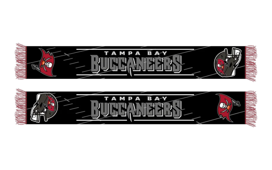 Tampa Bay Buccaneers HD Knitted Jaquard Scarf  