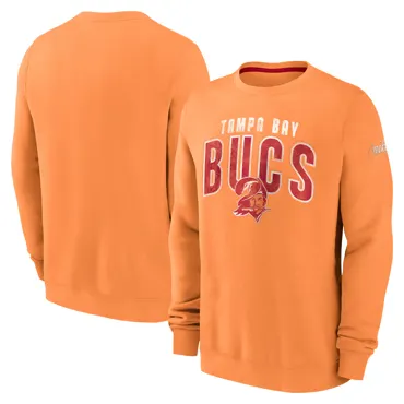 Tampa Bay Buccaneers Nike Rewind Club Crew Fleece  L