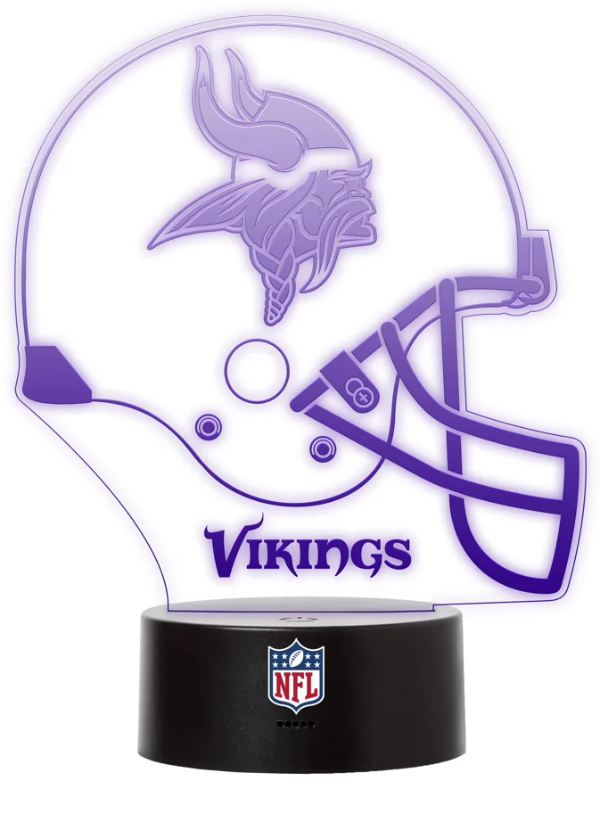 Minnesota Vikings NFL LED-Licht "HELM"  