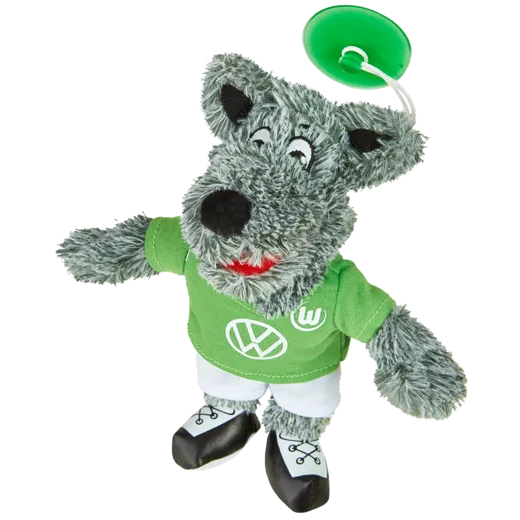 VfL Wolfsburg Wölfi mit Saugnapf