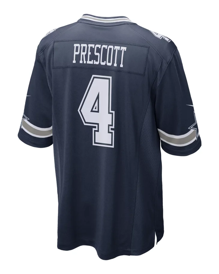 Dallas Cowboys Nike Home Game Jersey Prescott 4 2XL