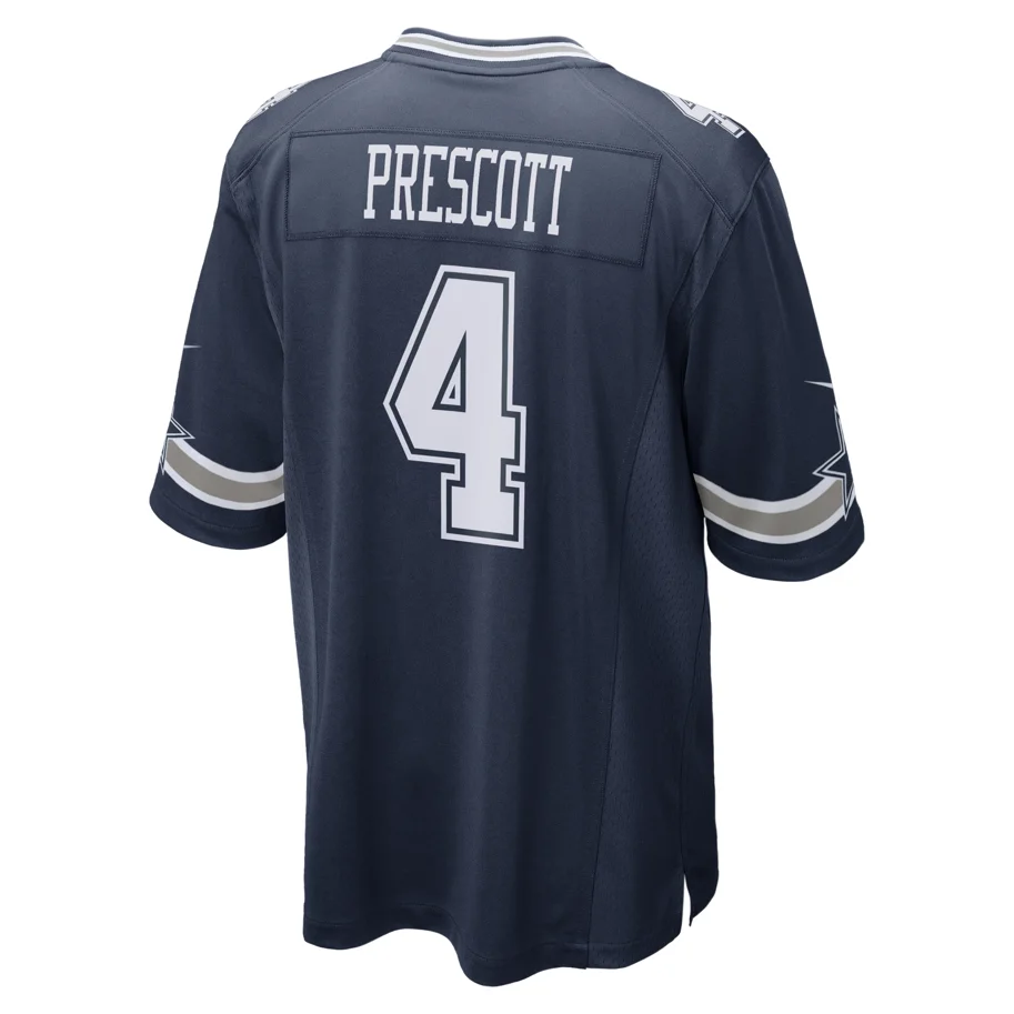Dallas Cowboys Nike Home Game Jersey Prescott 4 S