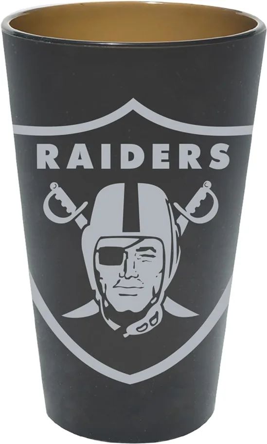 Las Vegas Raiders Silicone Pint Glass 