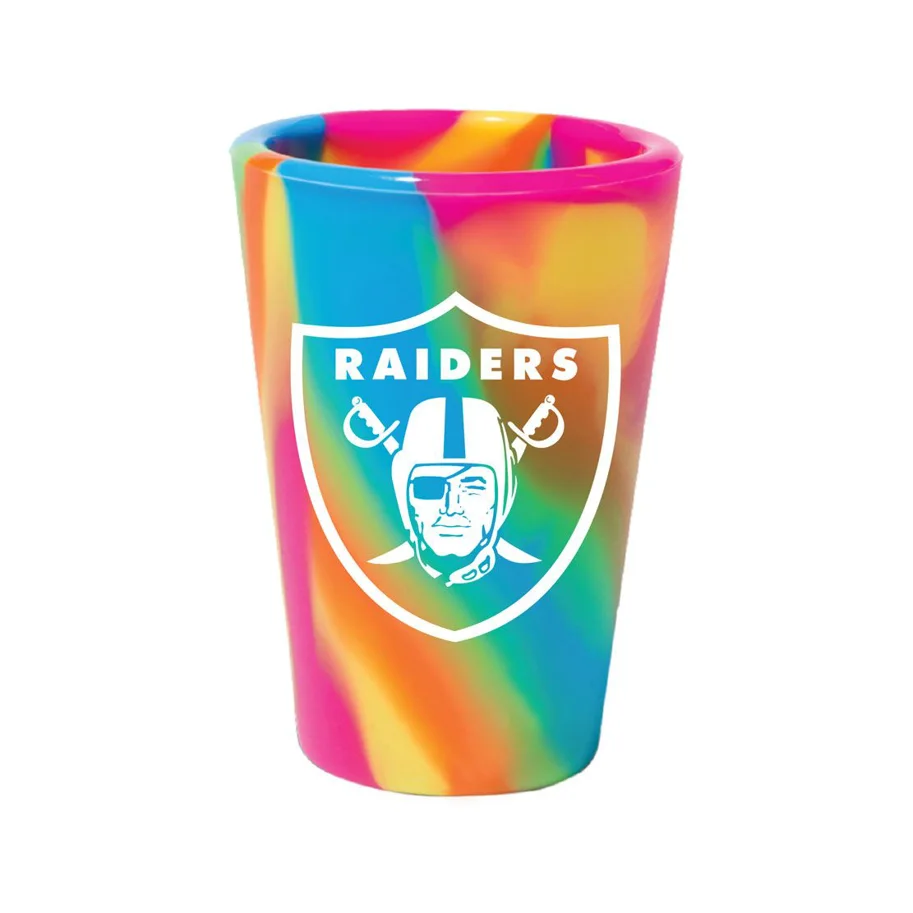 Las Vegas Raiders Silicone Shot Glass 