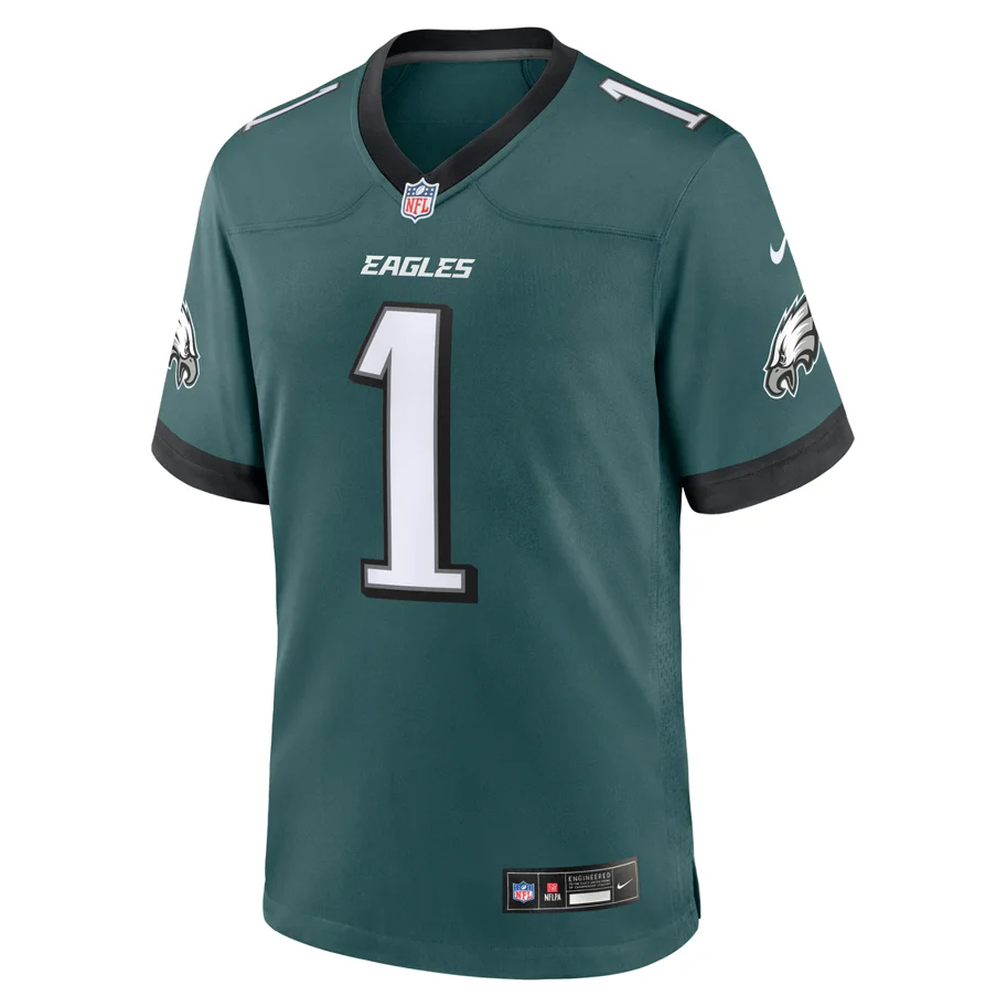 Philadelphia Eagles Home Game Jersey Hurts 1 S