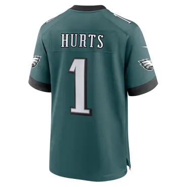 Philadelphia Eagles Home Game Jersey Hurts 1 M