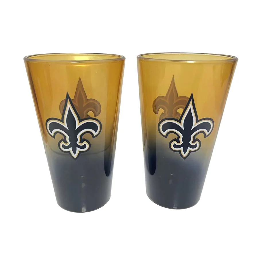 New Orleans Saints Pint Glass 2er-Set 475ml