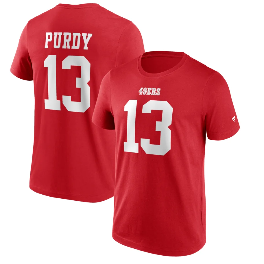 San Francisco 49ers Graphic T-Shirt Purdy 13 L