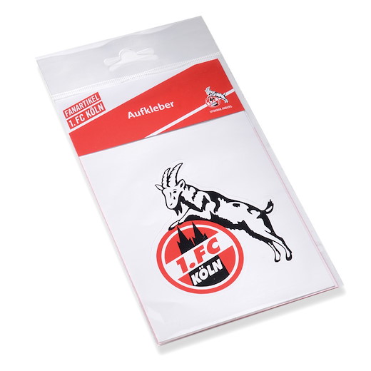 1. FC Köln Aufkleber 'Geißbock' (8cm) 