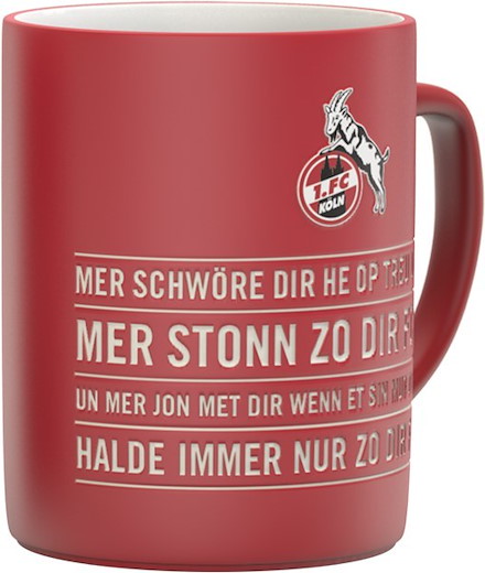 1. FC Köln Tasse "Hymne" 