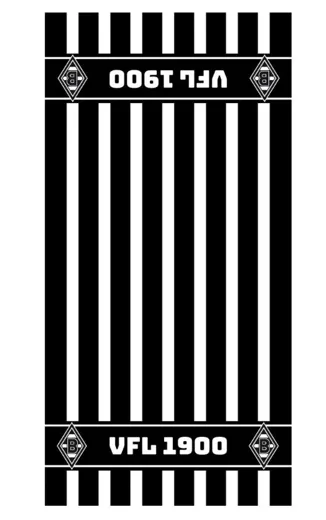 Borussia M'Gladbach Duschtuch "VFL" 70x140cm