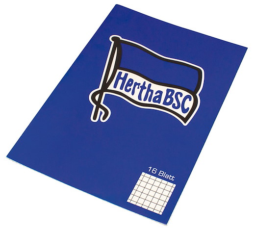 Hertha BSC Schreibheft 3er Set 