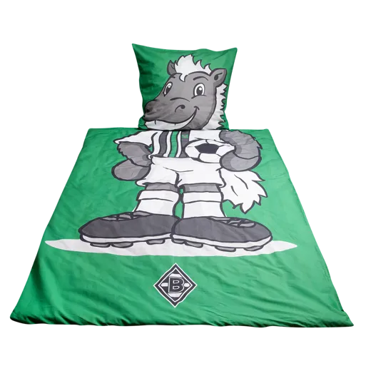 Borussia M´Gladbach Bettwäsche "Jünter" 135x200 + 80x80cm