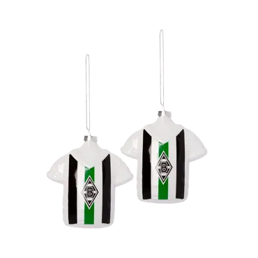 Borussia M'Gladbach Christbaumkugeln Retro 2er