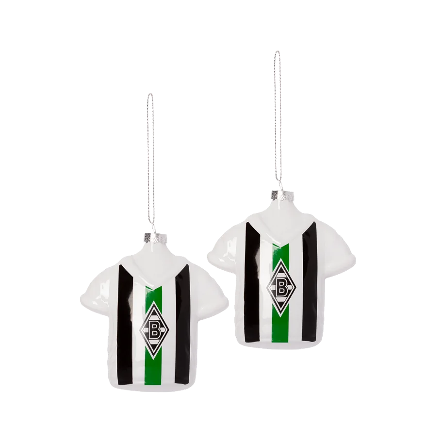 Borussia M'Gladbach Christbaumkugeln Retro 2er 