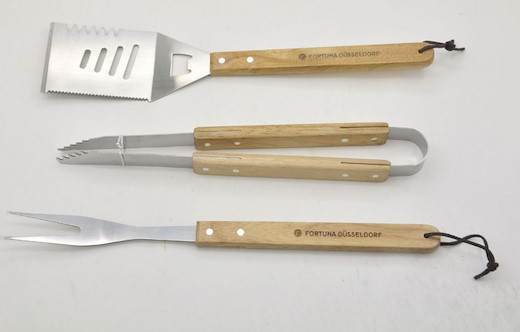 Fortuna Düsseldorf Grillbesteck Fortuna 