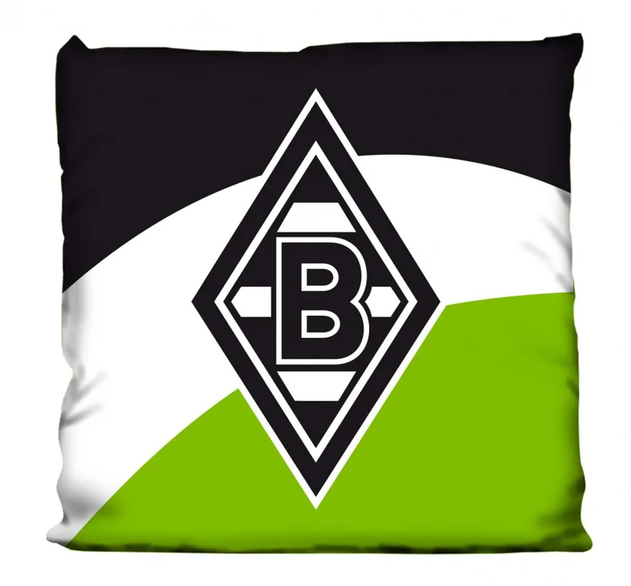 Borussia M´Gladbach Kissen Schrägstreifen 40x40cm