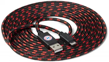 FC Bayern München Micro USB Ladekabel 3m