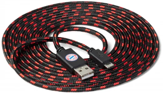 FC Bayern München Micro USB Ladekabel 3m