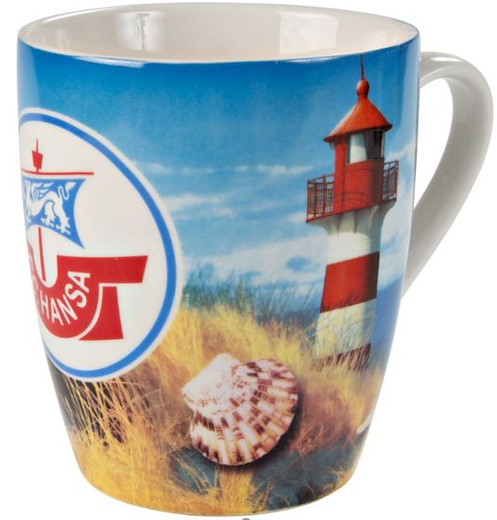 Hansa Rostock Tasse Leuchtturm 