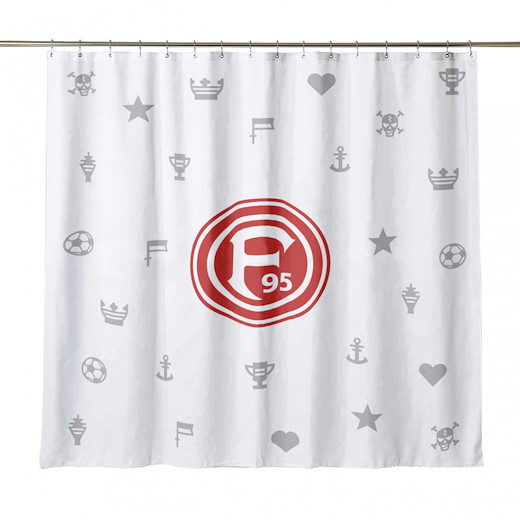 Fortuna Düsseldorf Duschvorhang 180 x 180