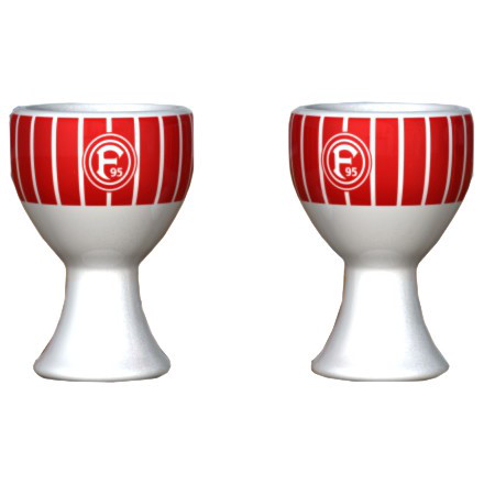 Fortuna Düsseldorf Eierbecher-Set "Altstadt" 