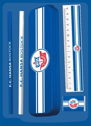 Hansa Rostock Schulset 6 tlg. 