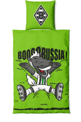 Borussia M´Gladbach Kinder Bettwäsche „Jünter“ 100x135 + 40x60cm