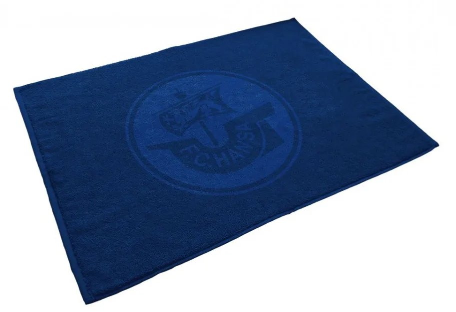 Hansa Rostock Duschvorleger Logo navy 