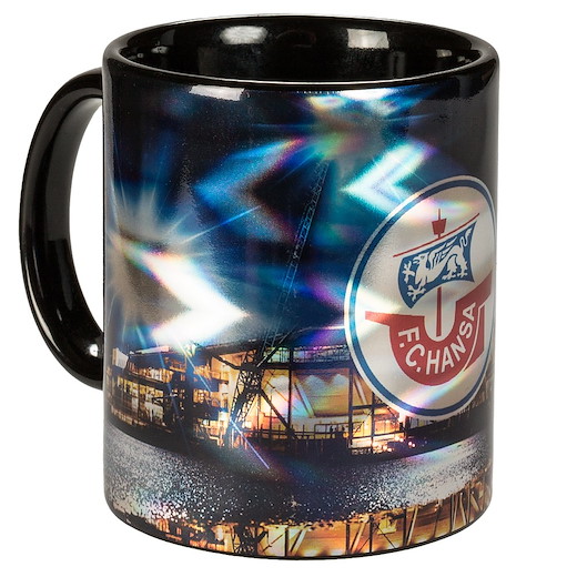 Hansa Rostock Tasse Metallic 