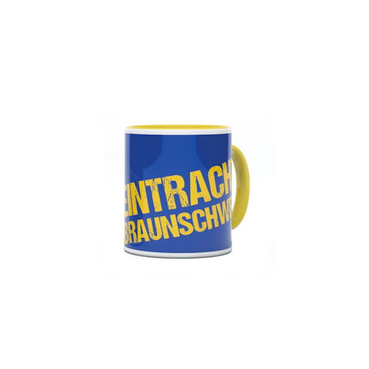 Eintracht Braunschweig Tasse "blau-gelb" 11 Oz