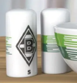 Borussia M'Gladbach Salz-& Pfefferstreuer Streifen